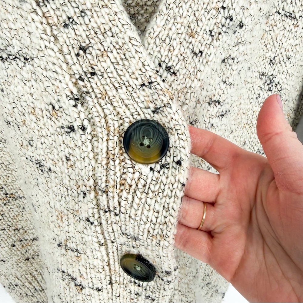 Lane Bryant Metallic Knit Cardigan Sweater | Size 22/24 - Picture 3 of 11